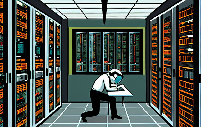 **

A stylized depiction of a person meticulously copying data from a very early, simple website (think late 90s HTML) contrasted with a modern, sleek server room humming with activity and complex code projected onto screens. The human figure is hunched and stressed, the server room suggests efficiency and automation. The overall feeling should be "from painstaking manual labor to sophisticated automation." Use a warm color palette for the old website scene and cool colors for the modern server room.

**