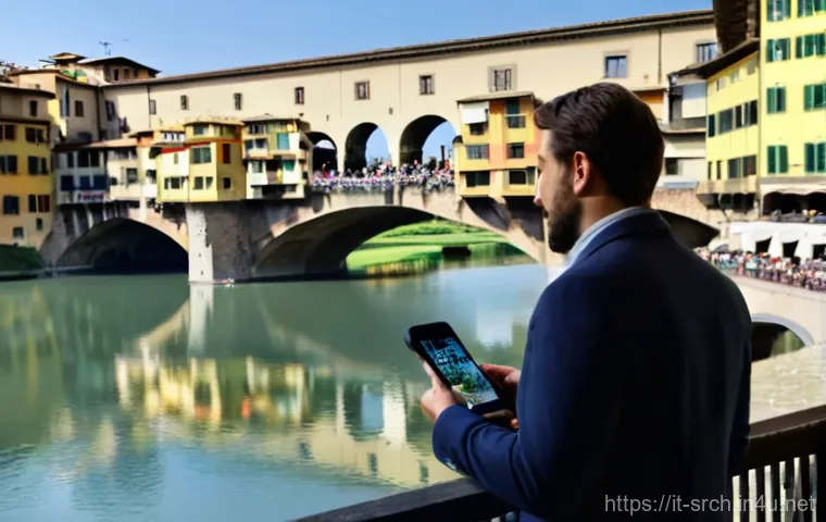 인터넷정보검색 실무에서 사용되는 최신 기술 트렌드 - **Prompt 1: The AI-Powered Culinary Journey**
    A wide shot of a young Italian woman, in her late ...