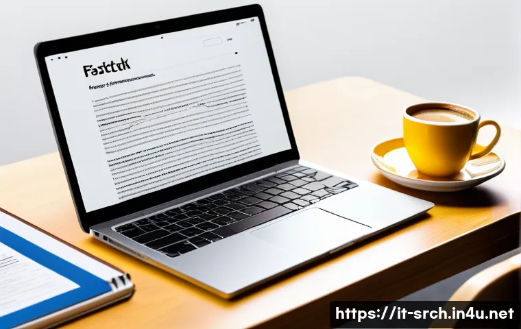 인터넷정보검색 실기 시험의 최신 경향과 분석 - A modern study desk scene focused on digital research, featuring a laptop displaying a reputable fac...